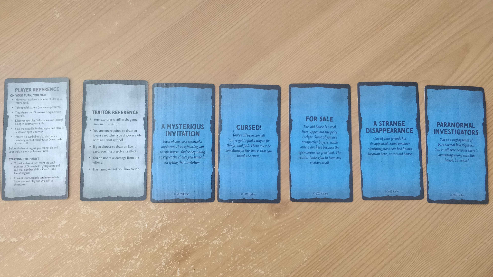 Betrayal at House on the Hill Third Edition review Horror board game